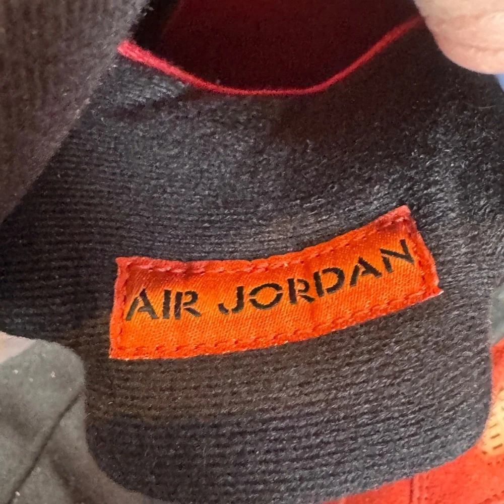 Air Jordan 5 Retro Dunk On Mars Womens 7W Red Suede Hi Top Sneaker Fits 6 Youth - Picture 6 of 8
